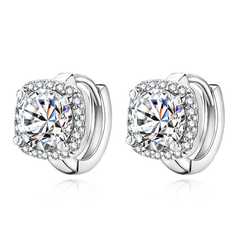 Pendientes cuadrados Nadine | Oro