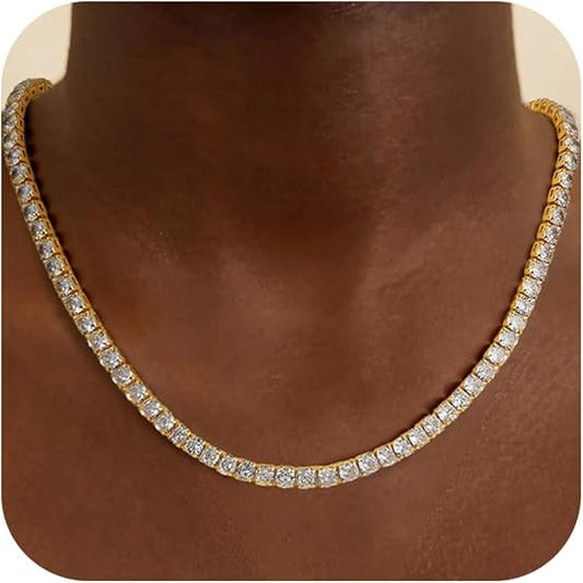 Collar de tenis | Oro