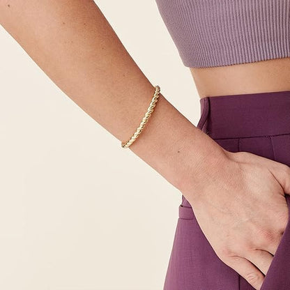 Pulsera trenzada | Oro