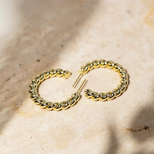 Aros Rope Twist | Oro