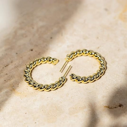 Aros Rope Twist | Oro