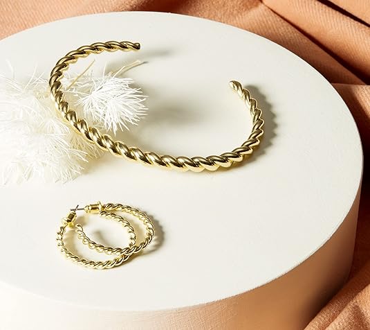 Pulsera trenzada | Oro