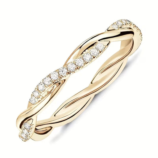 Anillo de acento Two Style | Oro