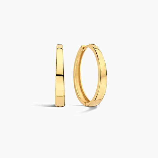 Aros grandes Gia Statement | Oro