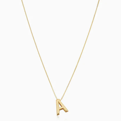 Collar inicial Love letter | Oro