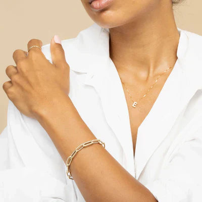 Collar inicial Love letter | Oro
