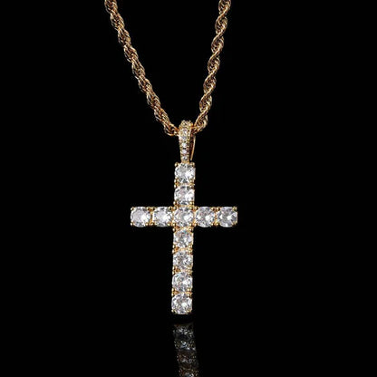 Collar de cruz | Oro