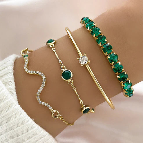 Set de pulseras Sorina Feldwyn | Oro