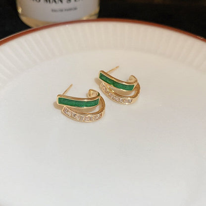Chloé Feuillage Earrings | Gold