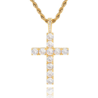 Collar de cruz | Oro