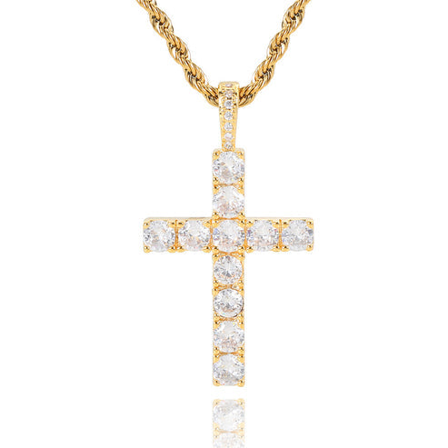 Collar de cruz | Oro