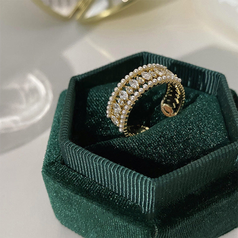 Set de anillos Elodie Vance | Oro