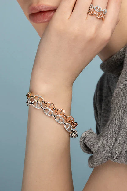 Isla Marina Bracelet | White Gold