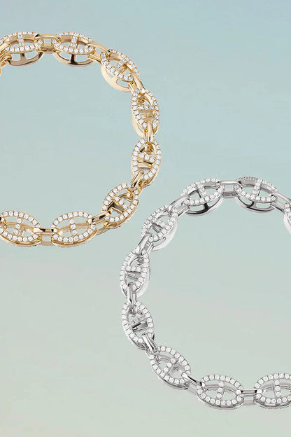 Isla Marina Bracelet | White Gold