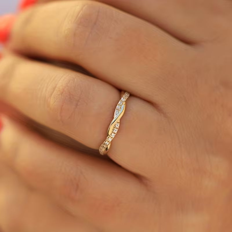 Anillo de acento Two Style | Oro