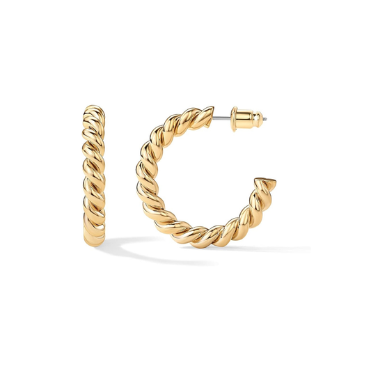 Aros Rope Twist | Oro